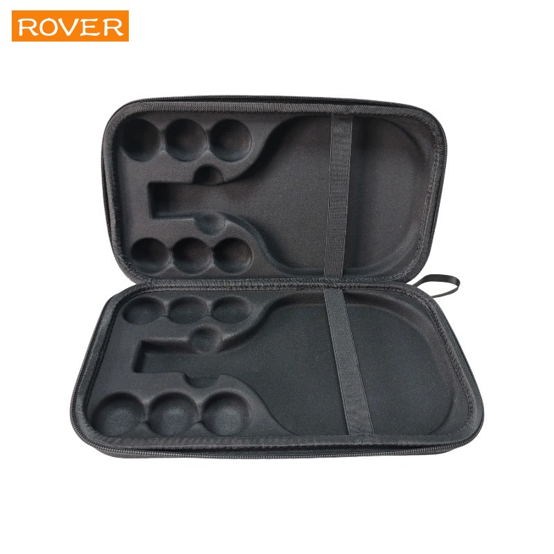Table Tennis History - Hard Shell Ping Pong Paddle Case,