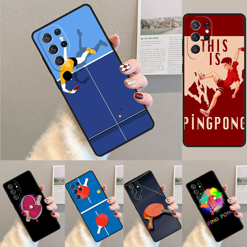 Table Tennis Logo Free - Table Tennis Sport TPU Phone Case