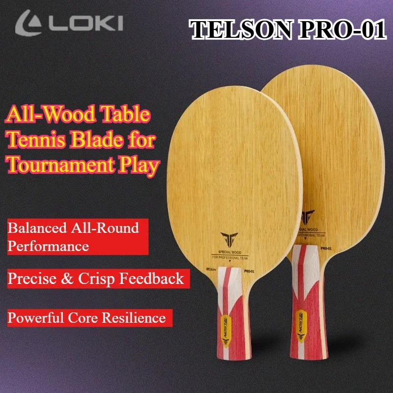 Table Tennis Paddles - New LOKI TELSON PRO-01 Table Tennis
