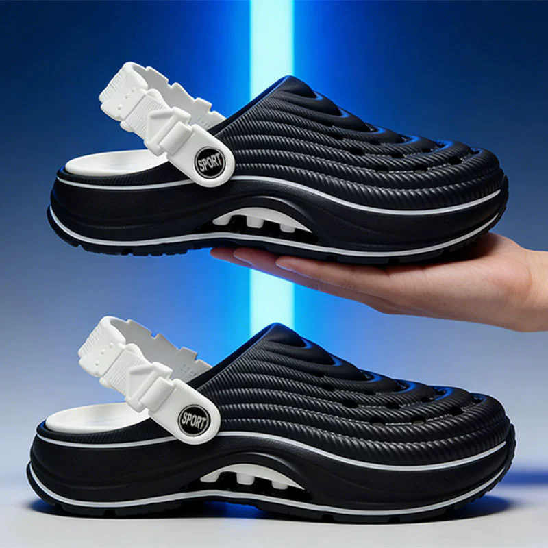 EVA Mesh Slippers Men's Thick  - Anti Loop Rubber ulasan dan harga