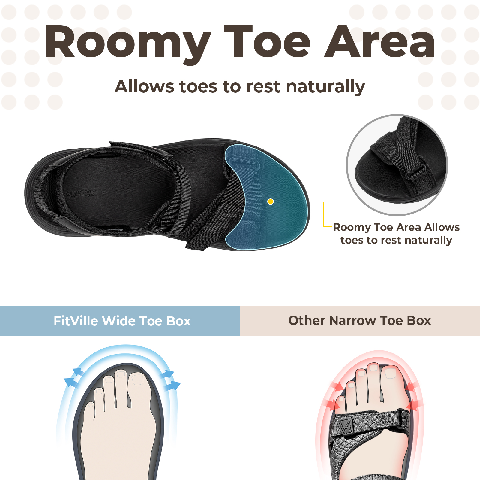 FitVille Women‘s Summer Sandal - Anti Loop Rubber ulasan dan harga
