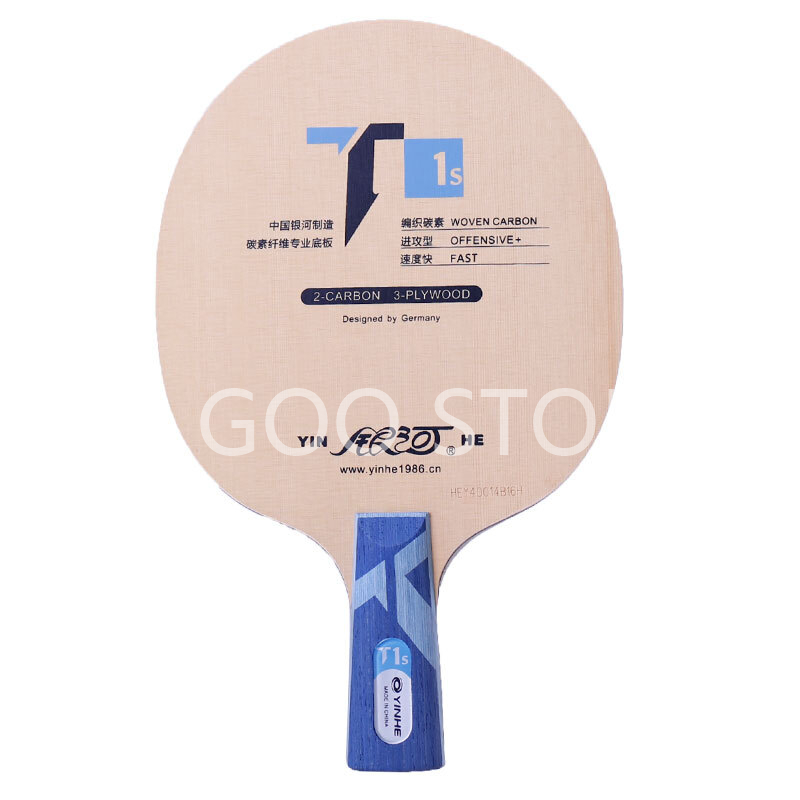 YINHE T-1S / T1S Table Tennis  - Stiga Carbon Blade ulasan dan harga