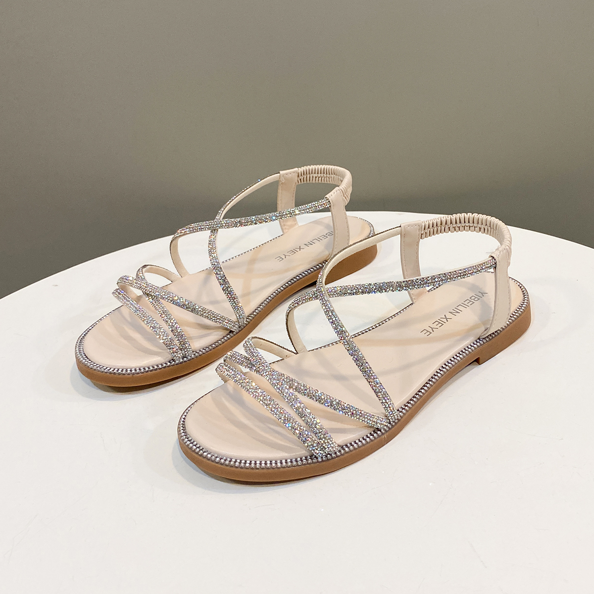 Summer Women Flat Sandals Rhin - Anti Loop Rubber ulasan dan harga