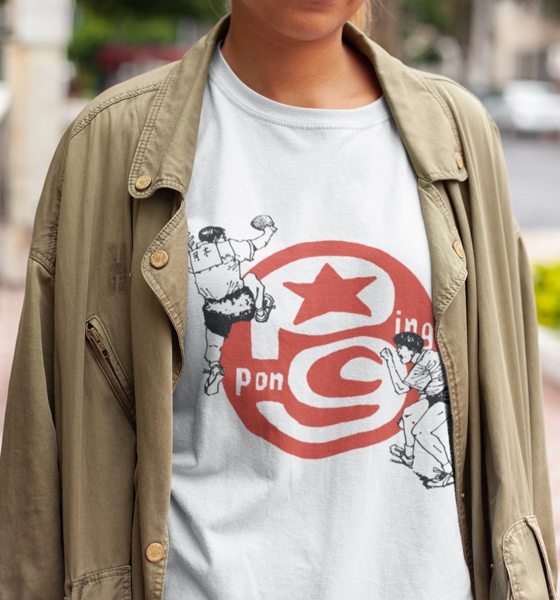 Taiyo Matsumoto Anime Crewneck - Table Tennis History ulasan dan harga