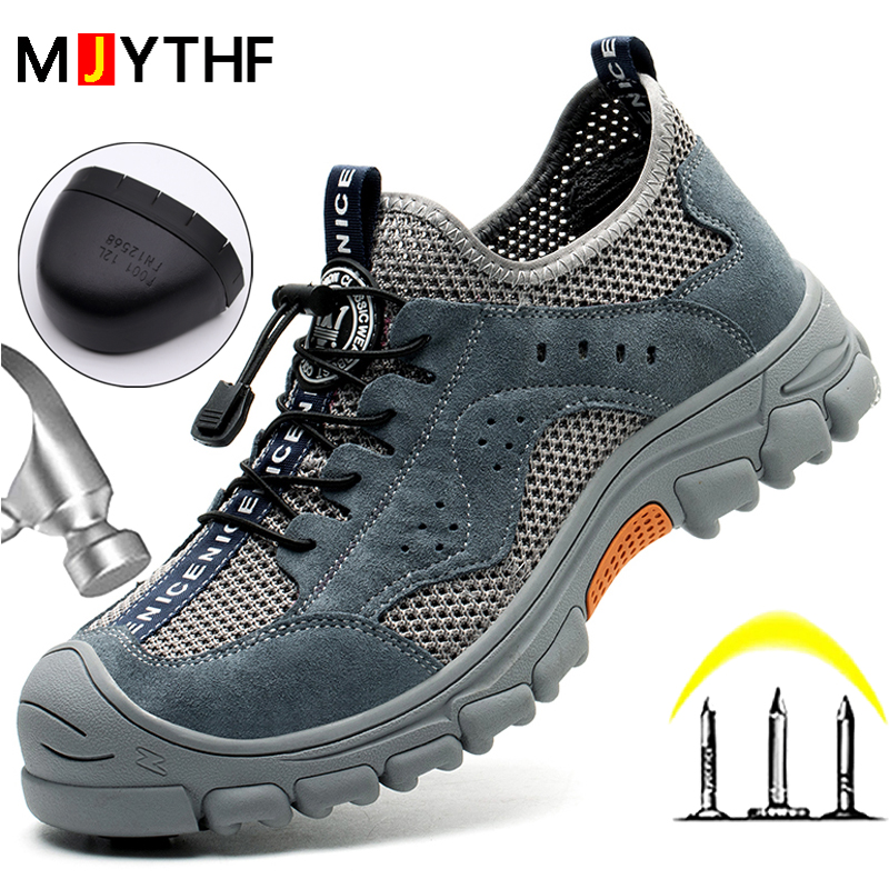 2026 Summer Safety Shoes Men A - Anti Loop Rubber ulasan dan harga