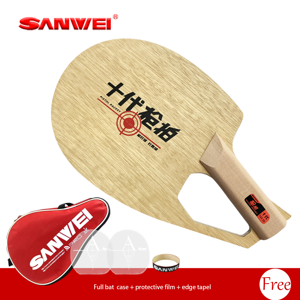 Original SANWEI Patented Pisto - Table Tennis Paddles ulasan dan harga