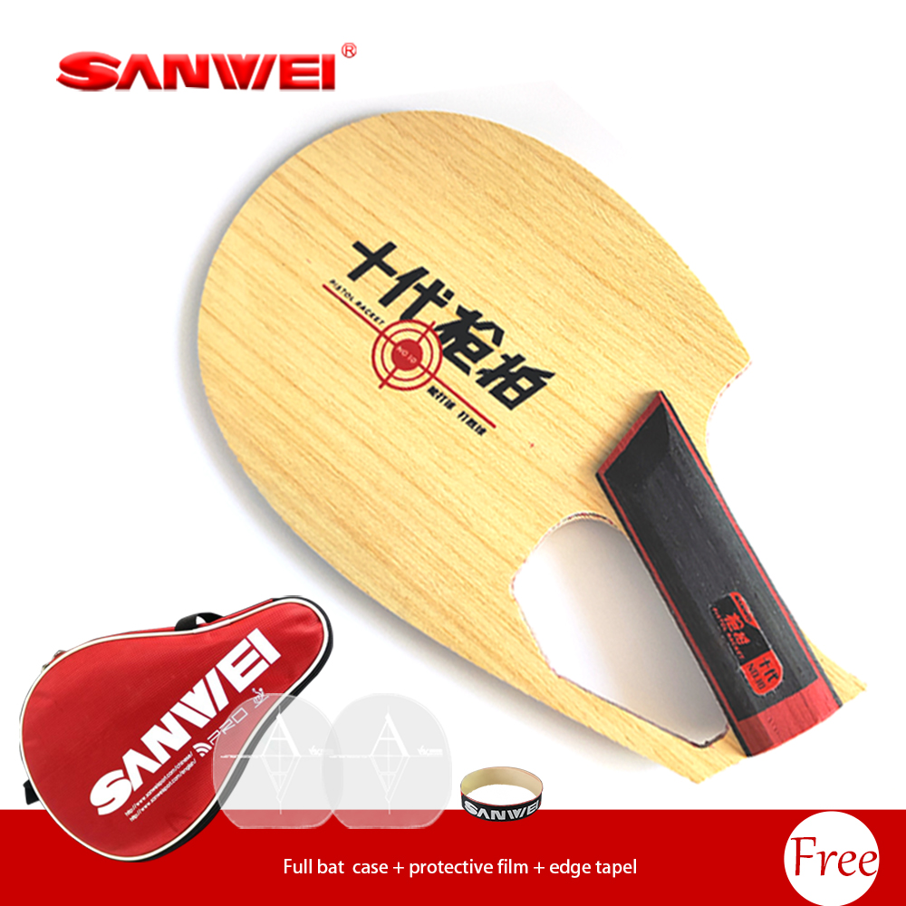 Original SANWEI Patented Pisto - Table Tennis Paddles ulasan dan harga