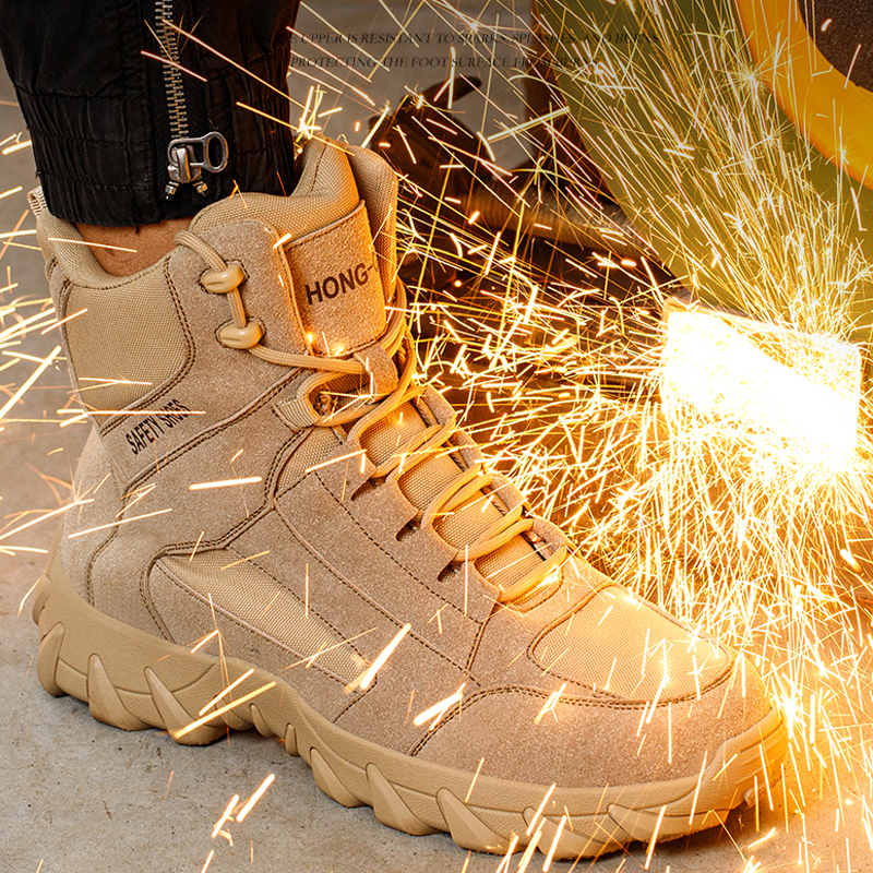 Anti scalding Welding boots Pu - Anti Loop Rubber ulasan dan harga