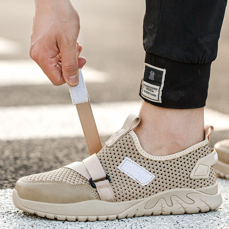 Summer Mesh Work Sneakers For  - Anti Loop Rubber ulasan dan harga