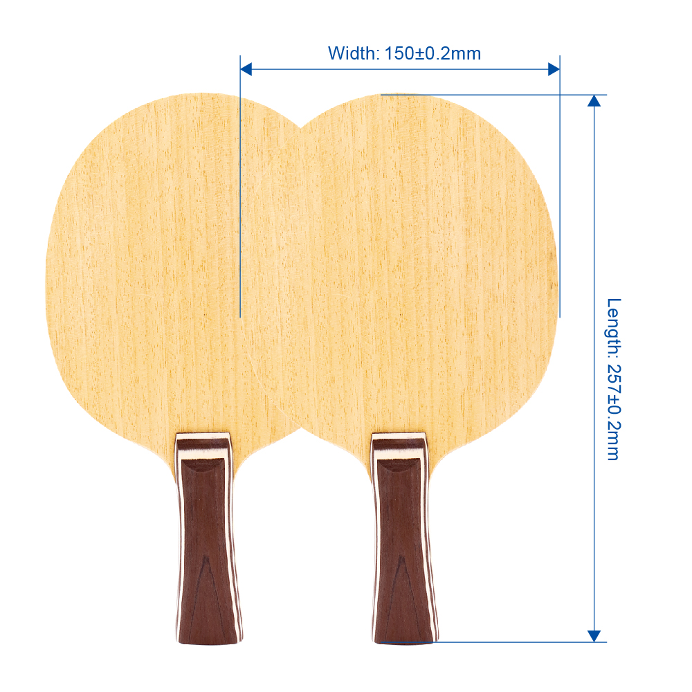 OEM Custom Table Tennis Blade  - Table Tennis Logo Free ulasan dan harga
