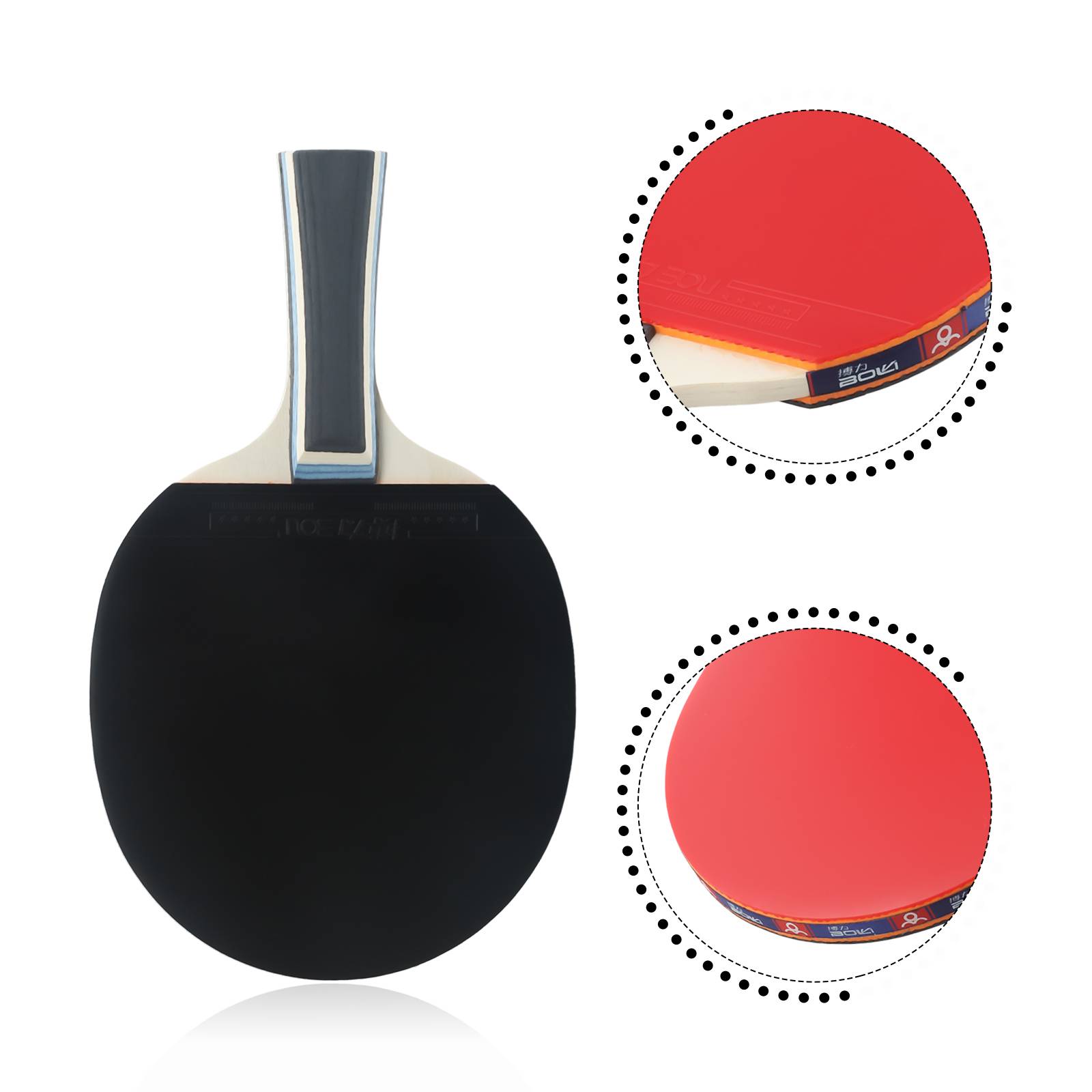 Table Tennis Racket 7 Ply Wood - Table Tennis History ulasan dan harga