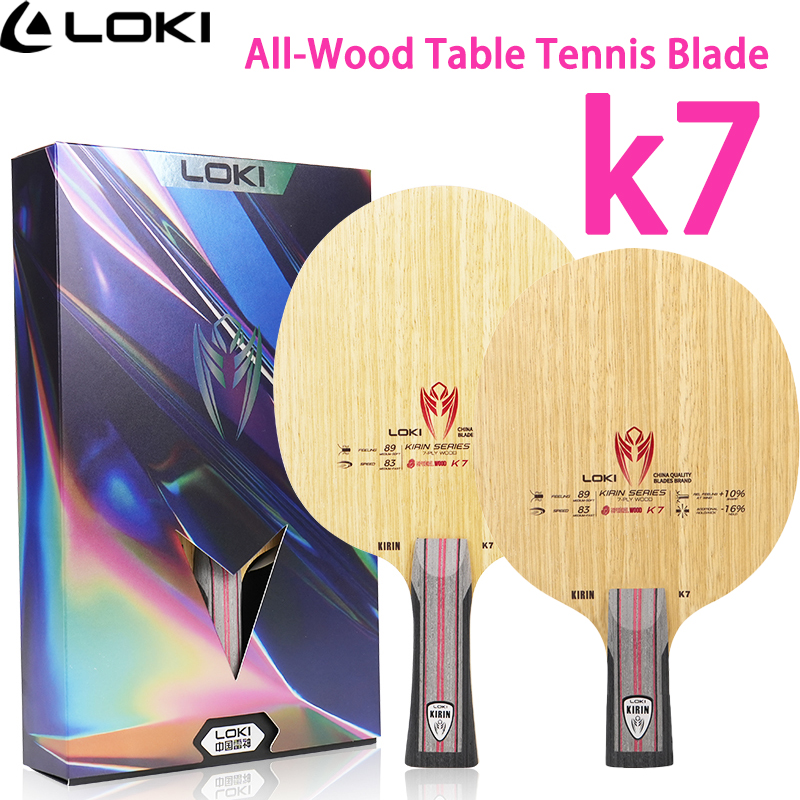 LOKI 7Ply Pure Wood Ping Pong  - Table Tennis Usa ulasan dan harga
