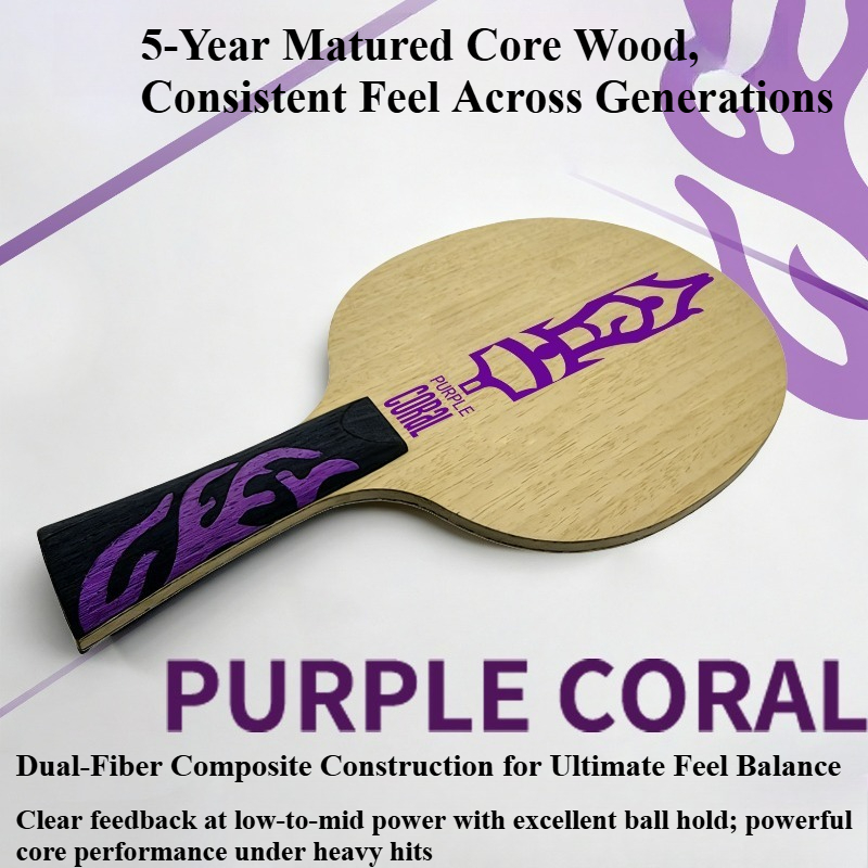 Meteor Purple Coral Table Tenn - Table Tennis Usa ulasan dan harga