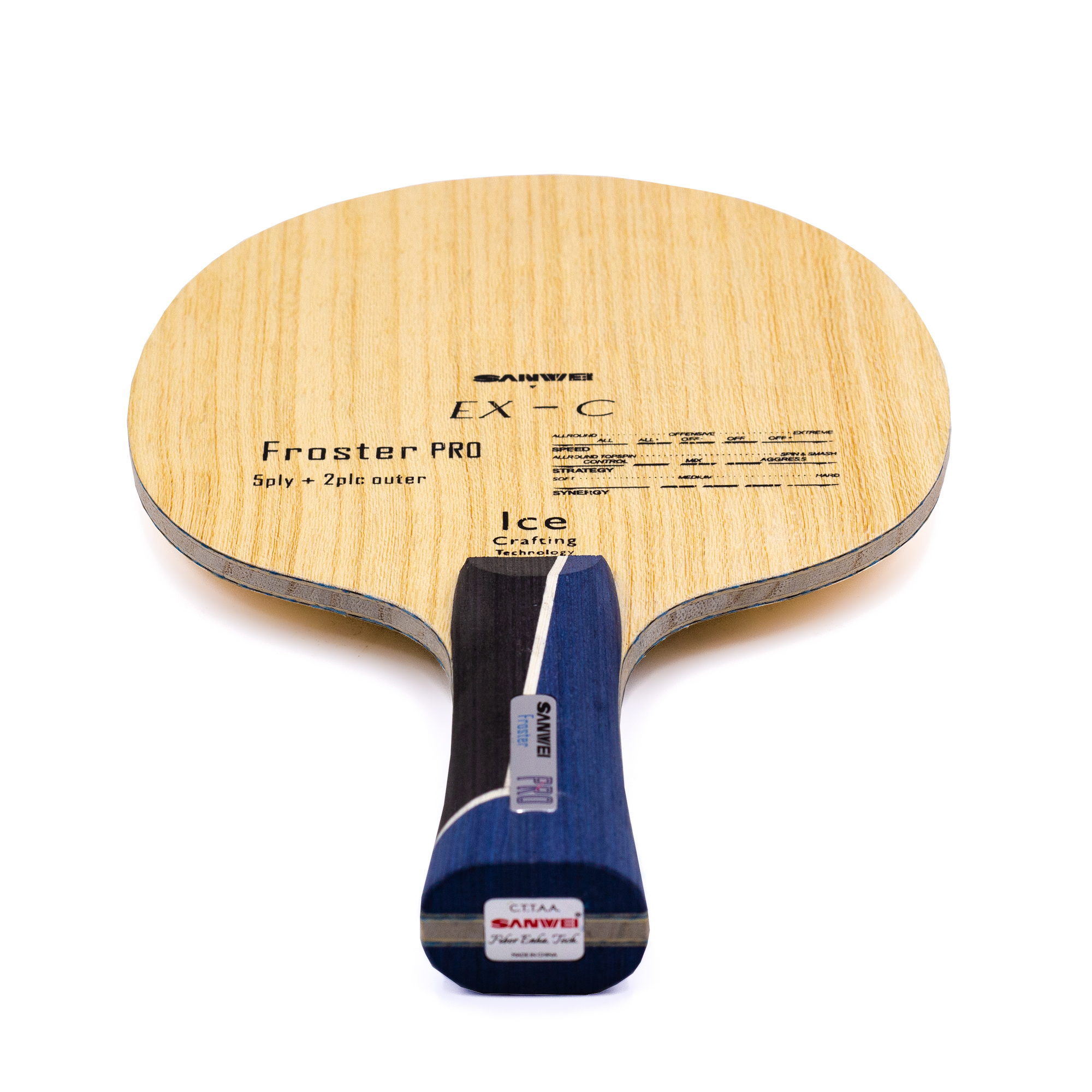 SANWEI ALC Table Tennis Blade  - Table Tennis Usa ulasan dan harga
