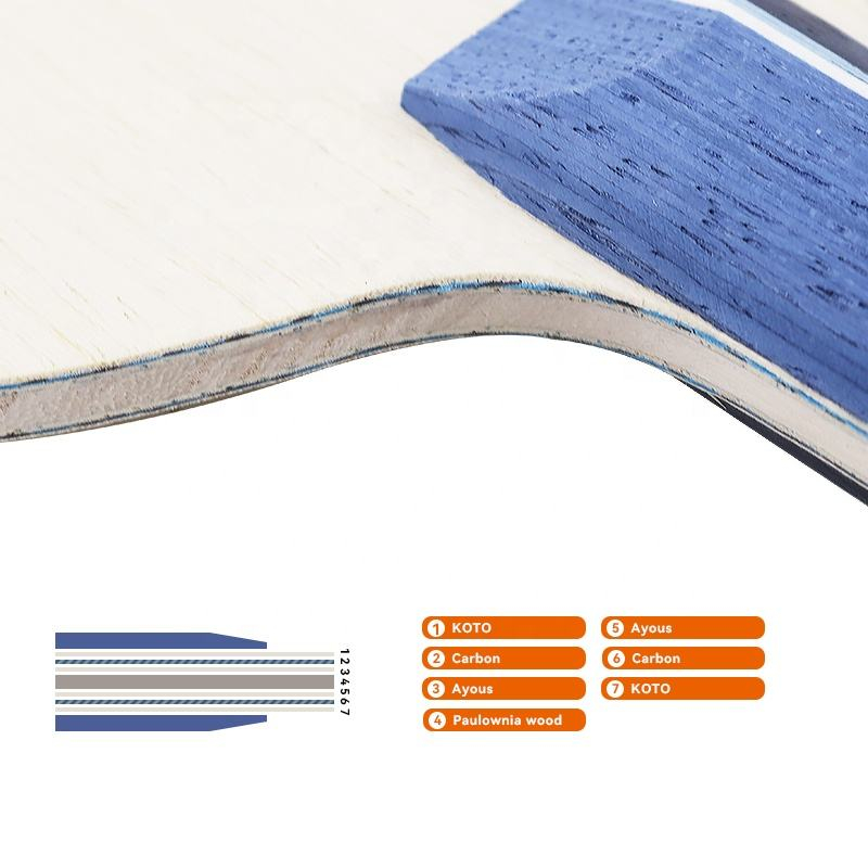 1PCS Blue Carbon Fiber Table T - Table Tennis Usa ulasan dan harga