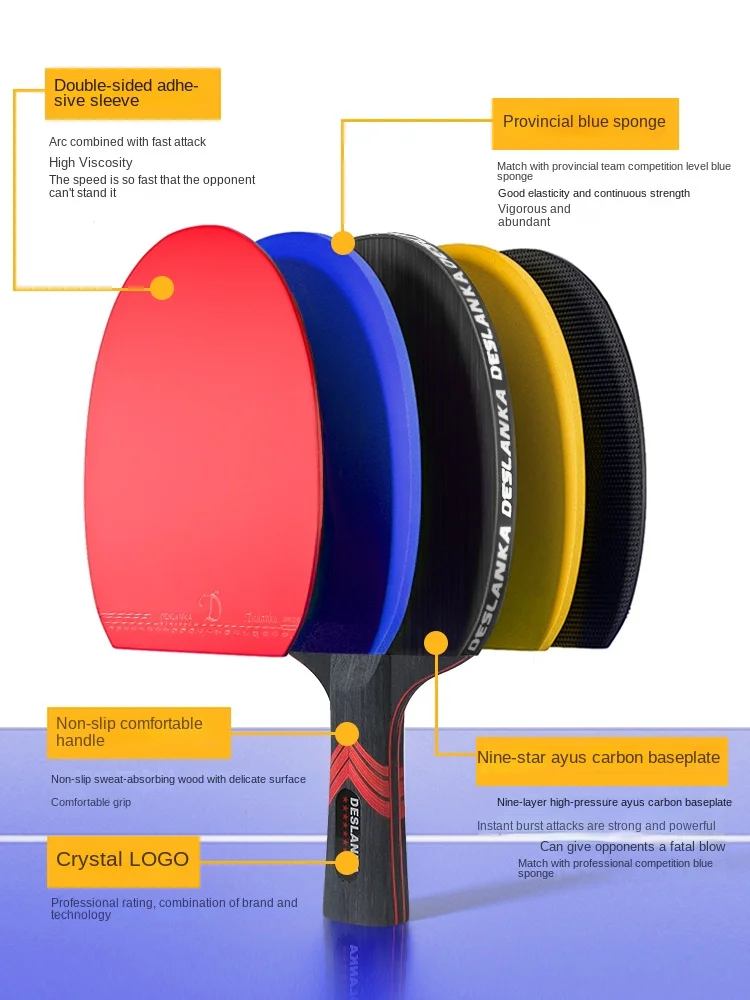 Table Tennis Racket Profession - Stiga Carbon Blade ulasan dan harga