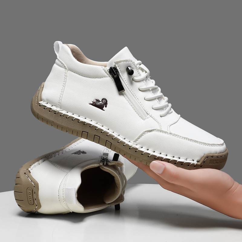 Women's Sneakers Handmade Leat - Anti Loop Rubber ulasan dan harga